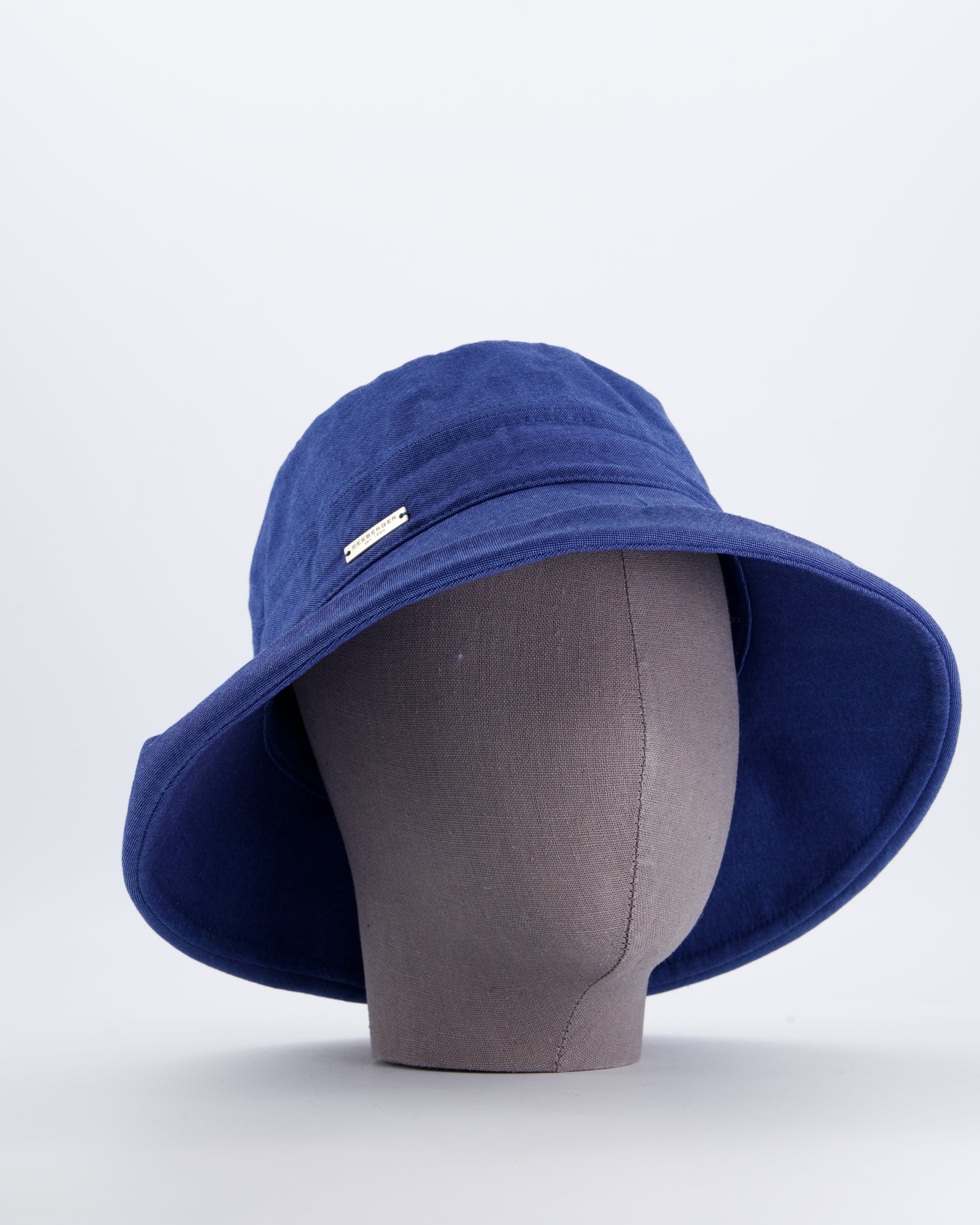 SEEBERGER Bekleidung Damen - Hut Stk. Hut Chambraystoff Glocke