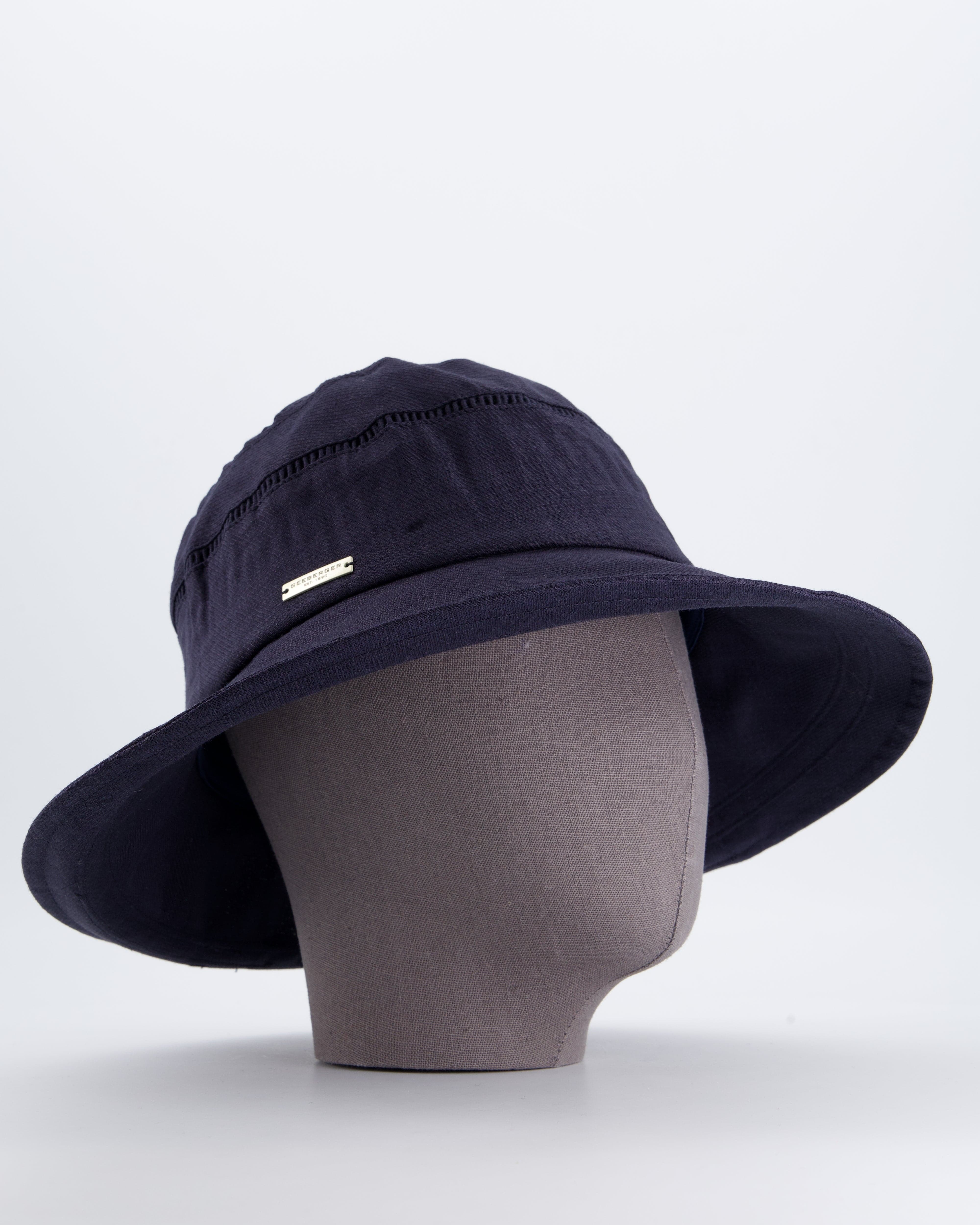 SEEBERGER Bekleidung Damen - Hut Stk. Hut Ramiestoff Flapper