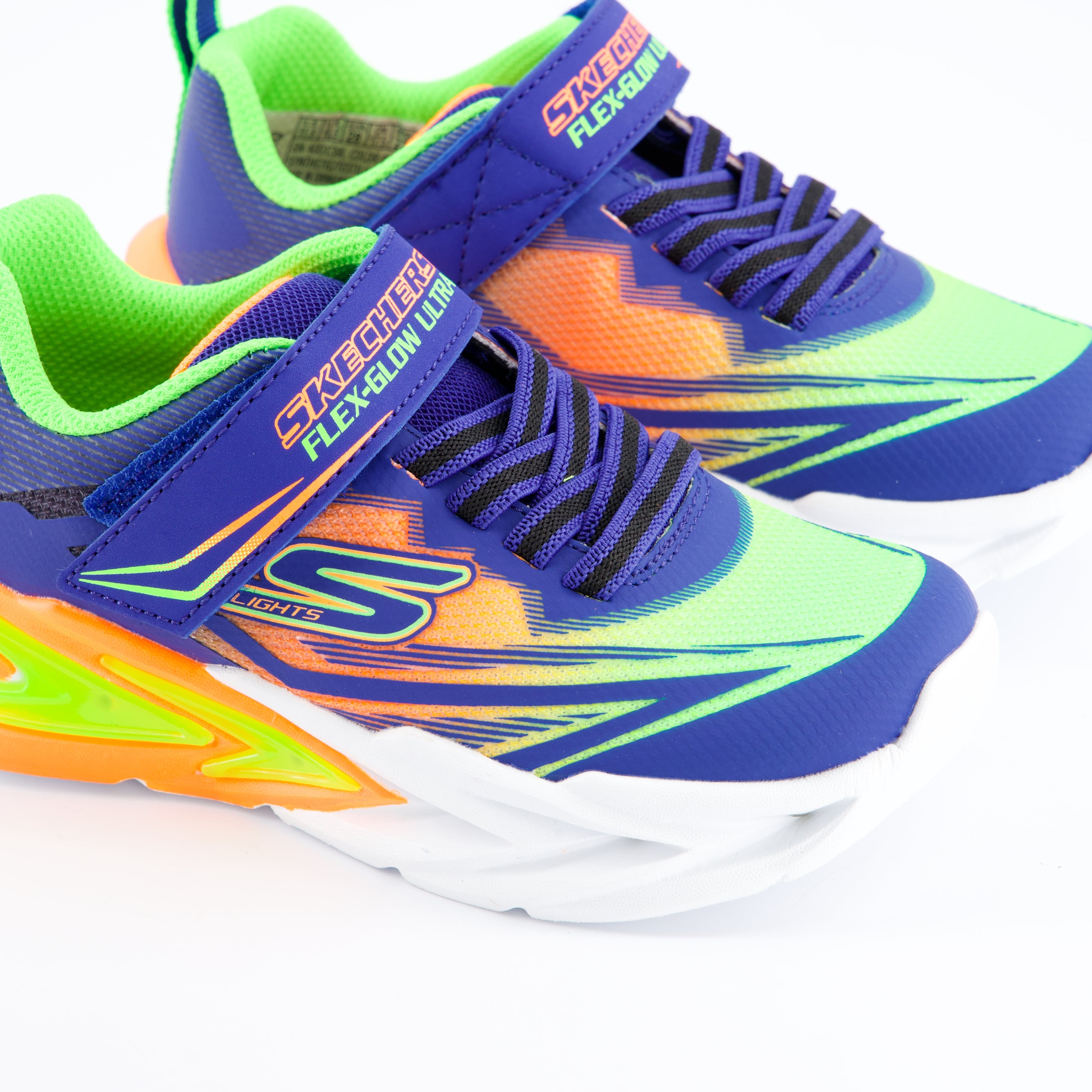 SKECHERS Burschenschuhe - Halbschuh Halbschuh Flex-Glow Ultra