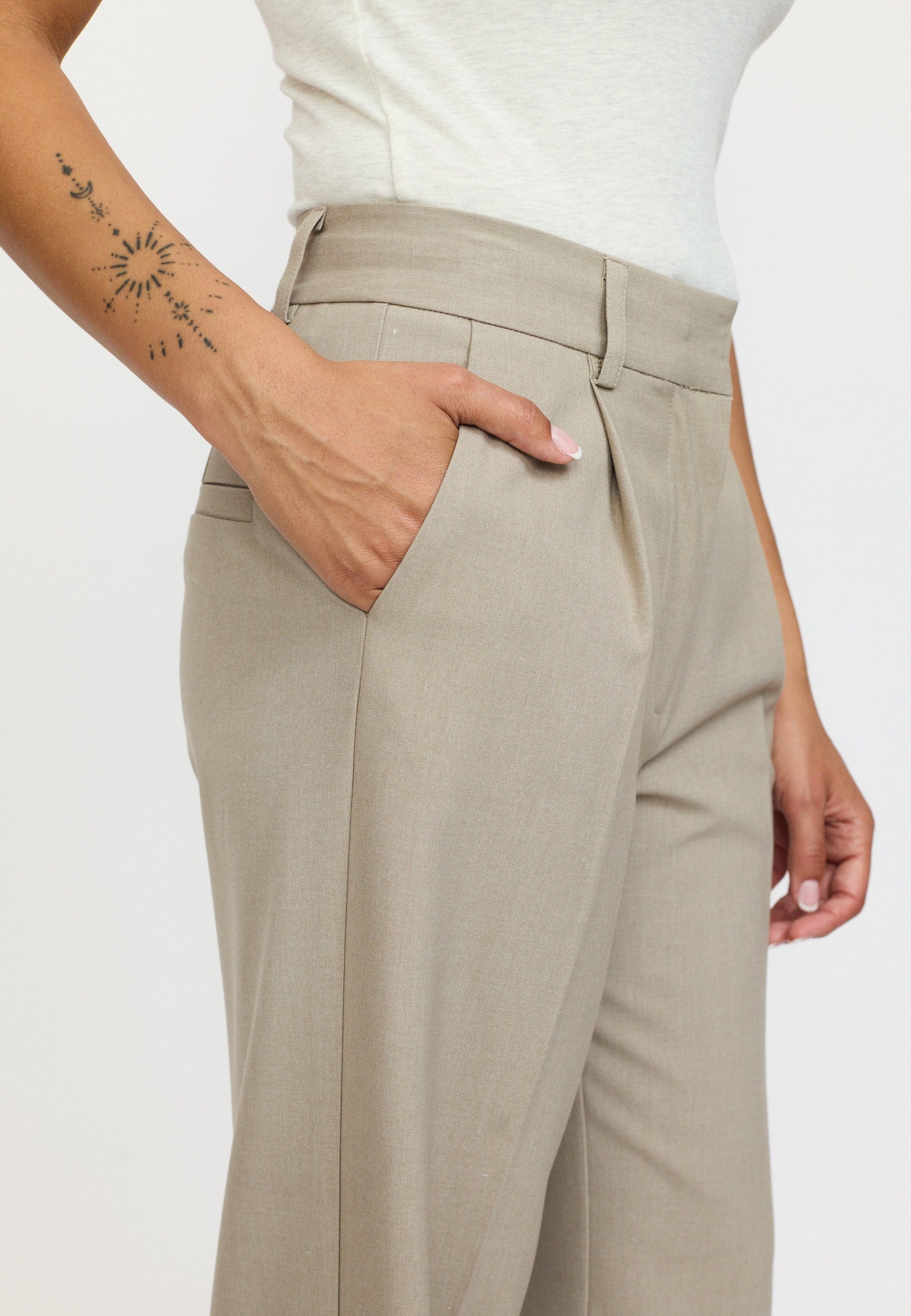 Soft Rebels Bekleidung Damen - Hose Hose SRVilja Midwaist Loose Pant