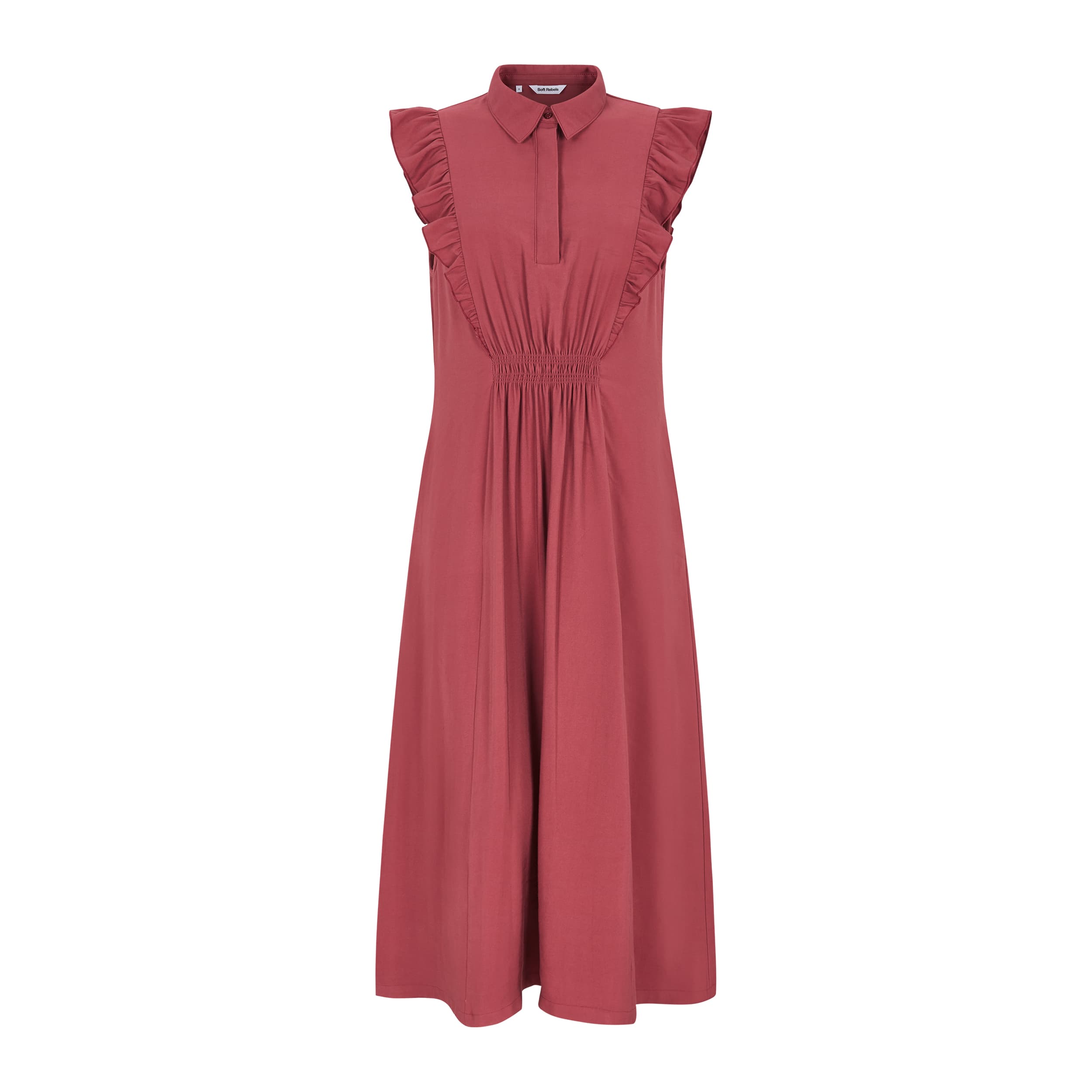 Soft Rebels Bekleidung Damen - Kleid Kleid SRHanna Midi Dress