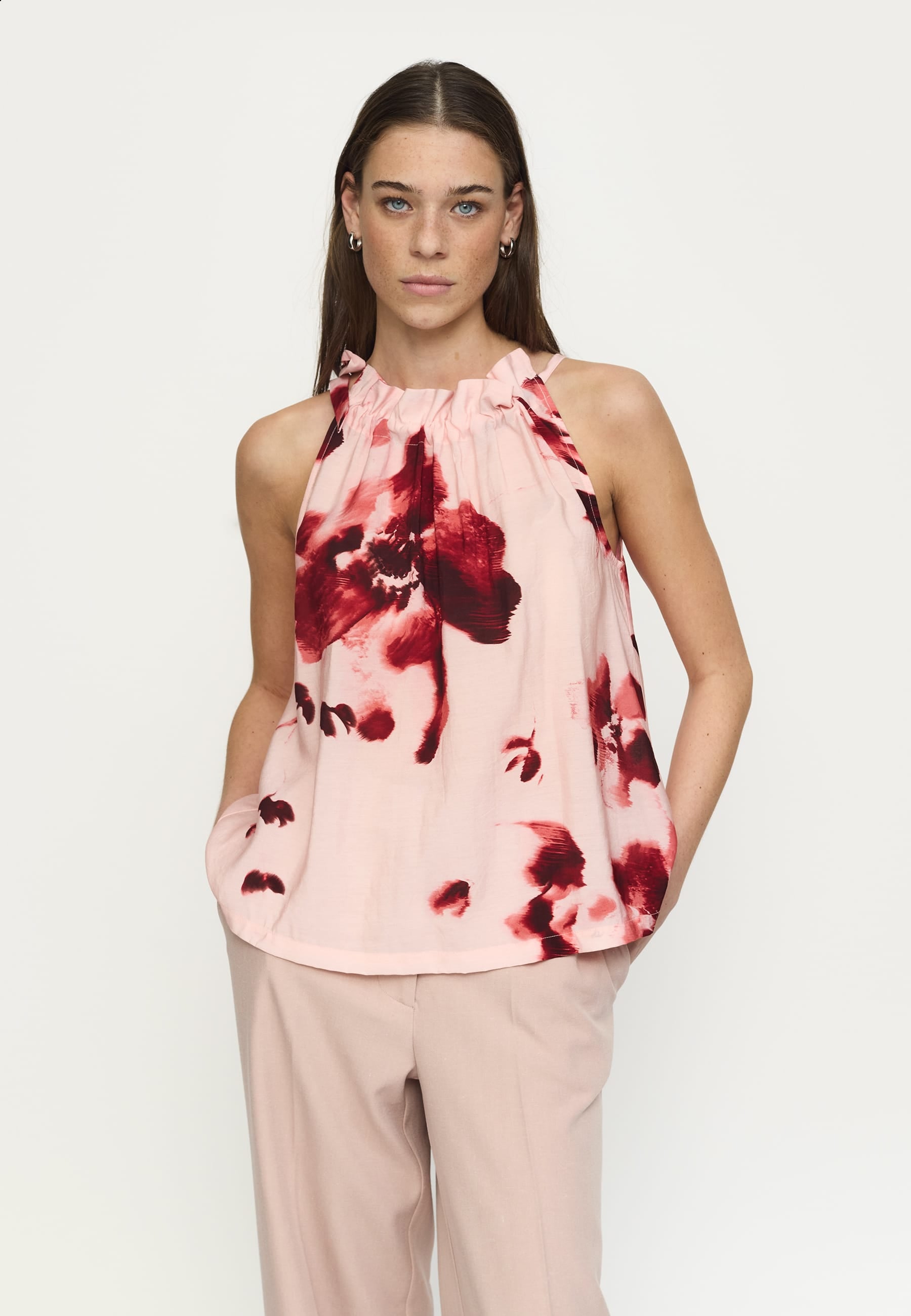 Soft Rebels Bekleidung Damen - Oberteil Oberteil SRHaina Print Top
