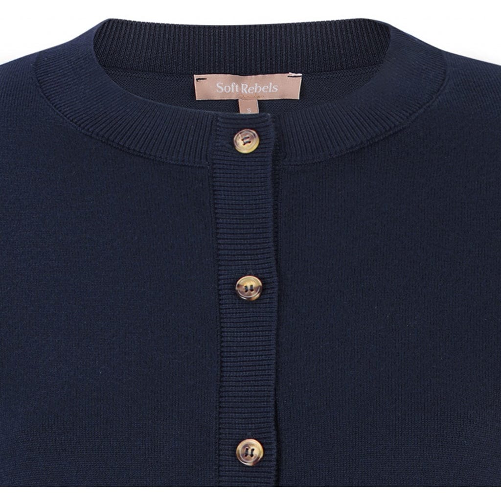 Soft Rebels Bekleidung Damen - Oberteil Oberteil SRMarla Cardigan knit
