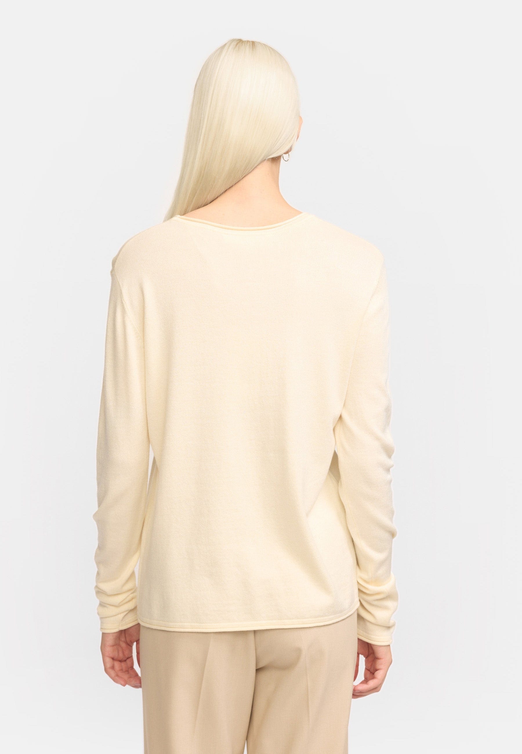 Soft Rebels Bekleidung Damen - Oberteil Oberteil SRMarla O-neck Roll Edge knit