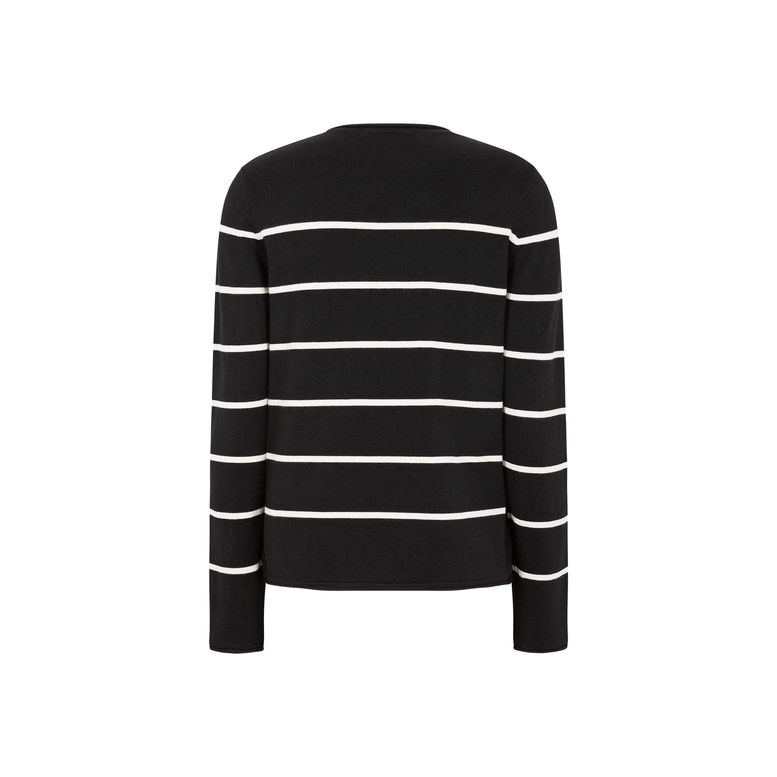 Soft Rebels Bekleidung Damen - Oberteil Oberteil SRMarla O-neck Roll Edge Stripe knit