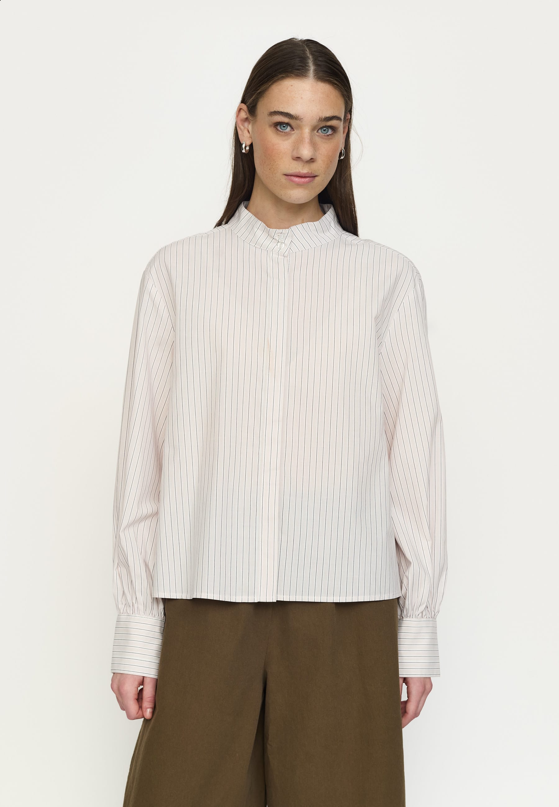 Soft Rebels Bekleidung Damen - Oberteil Oberteil SRVeronica Volume Striped Shirt