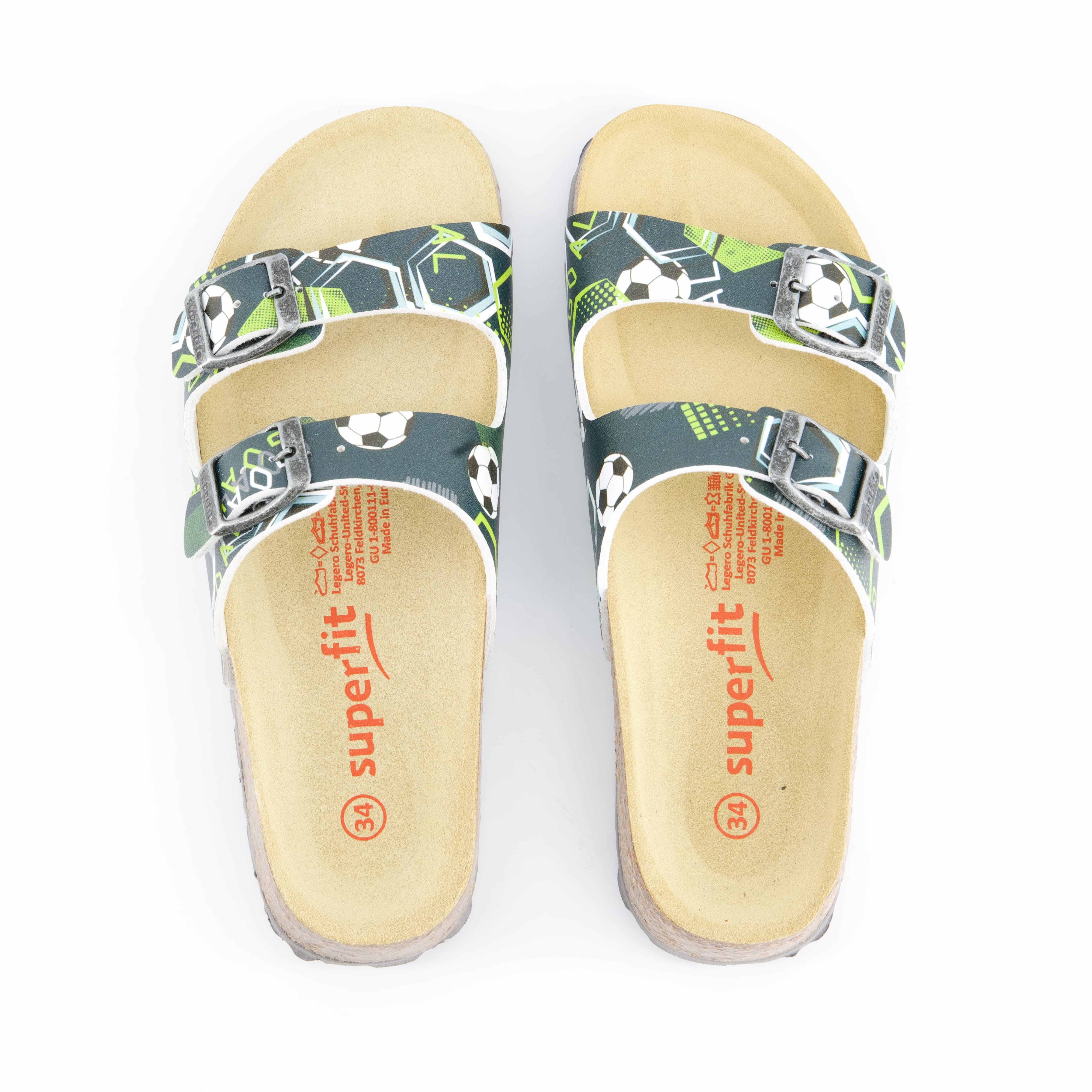 SUPERFIT Burschenschuhe - Hausschuh Hausschuh FUSSBETTPANTOFF