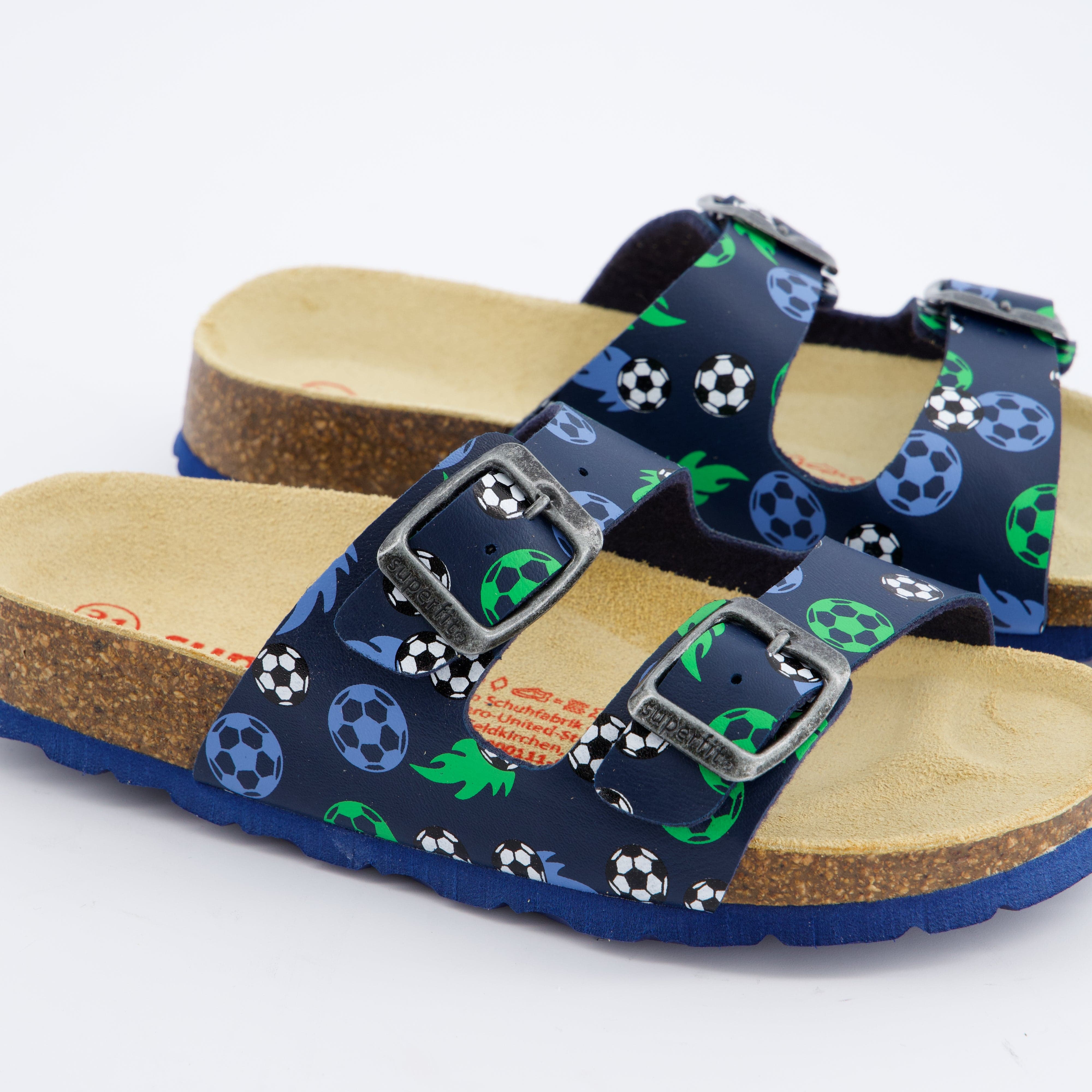 SUPERFIT Burschenschuhe - Hausschuh, Hausschuh Fussbettpantoffel