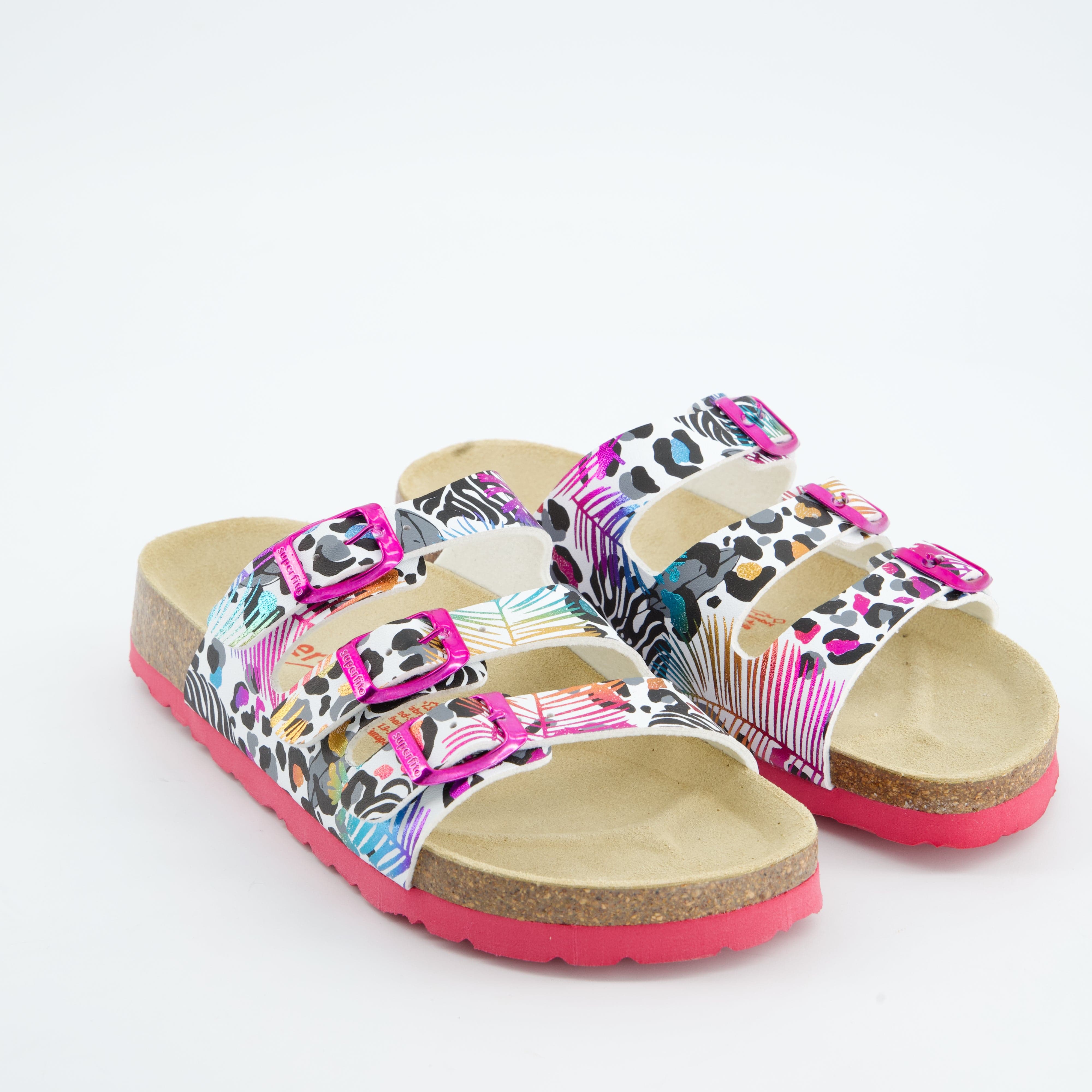 SUPERFIT Mädchenschuhe - Hausschuh Hausschuh FUSSBETTPANTO