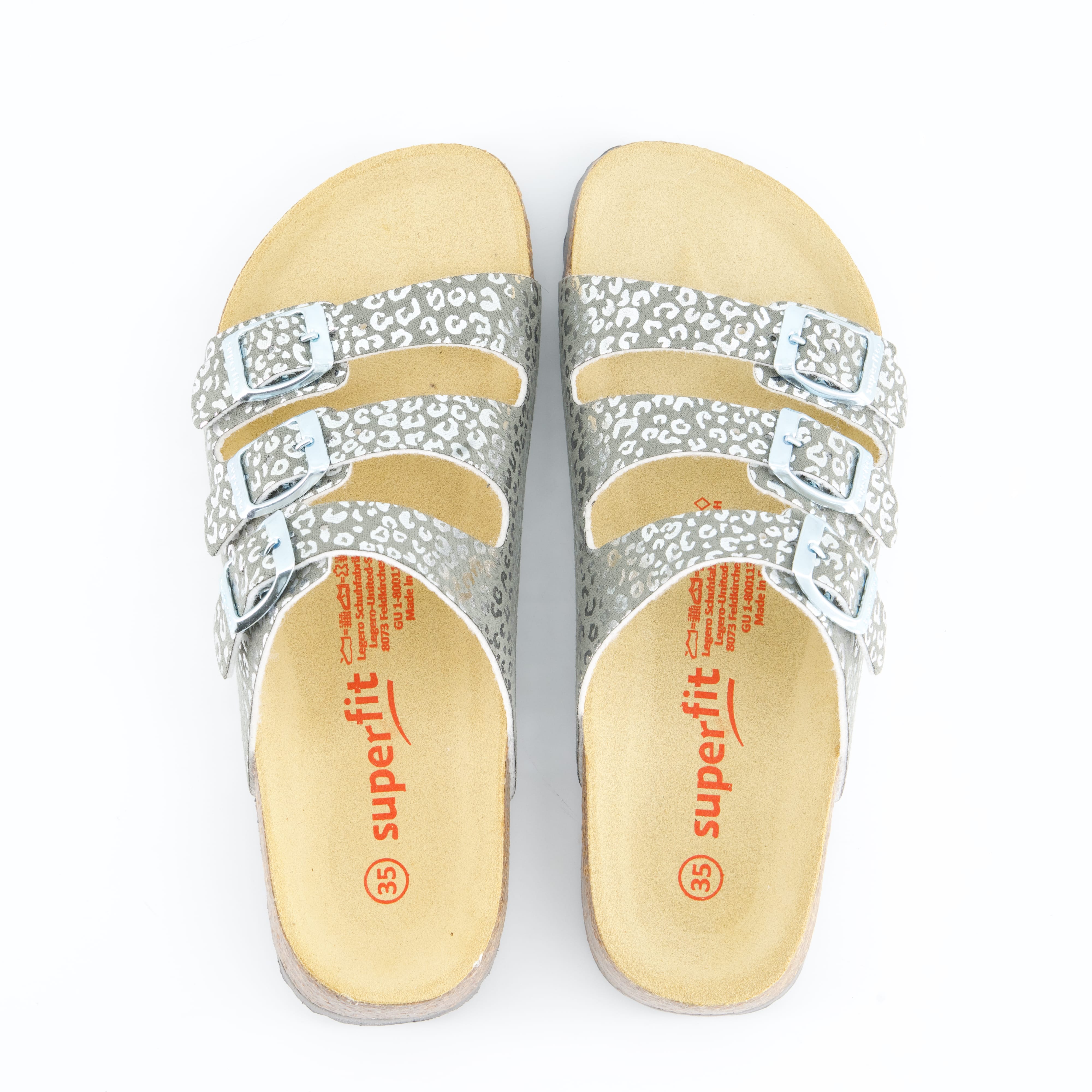 SUPERFIT Mädchenschuhe - Hausschuh Hausschuh FUSSBETTPANTOFF