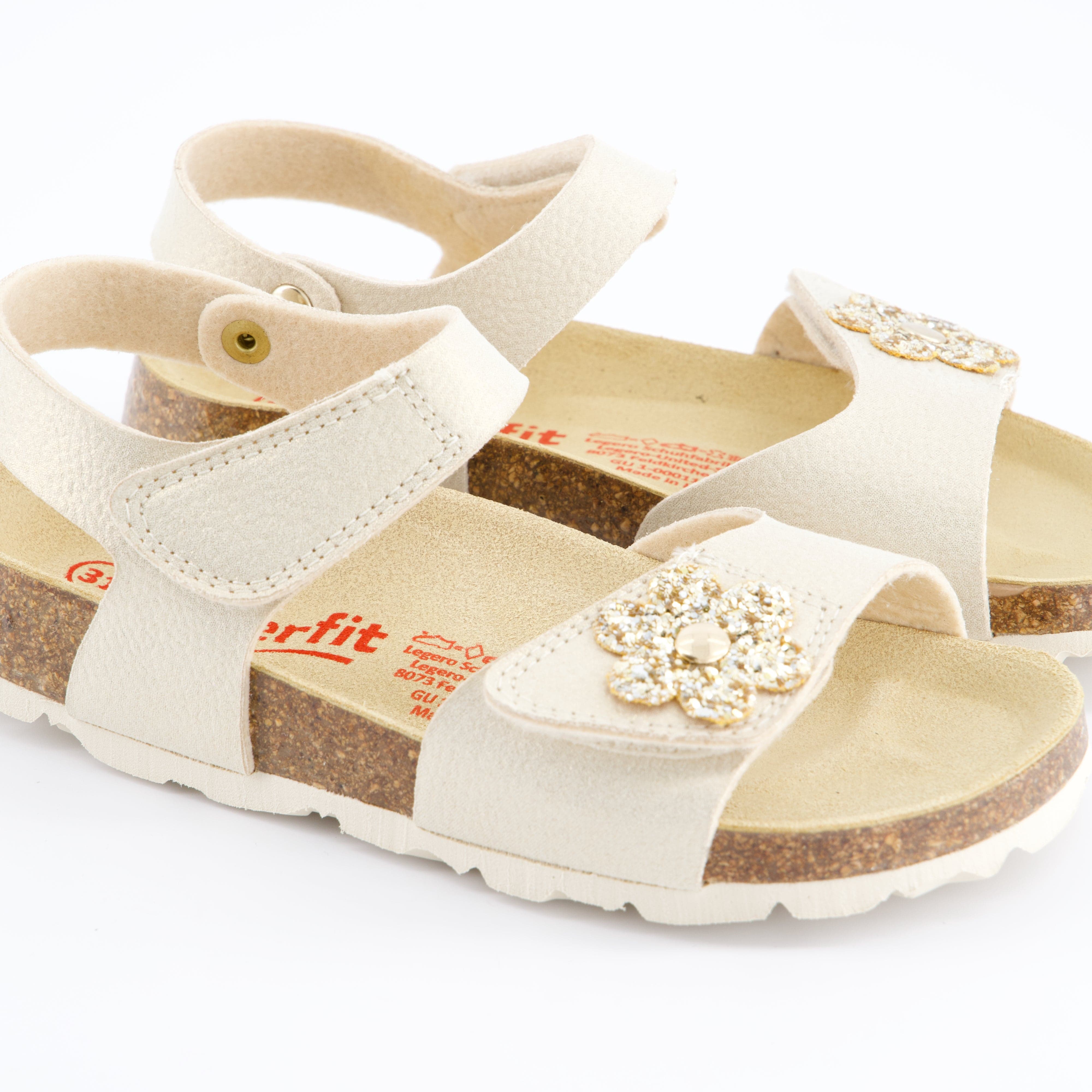 SUPERFIT Mädchenschuhe - Sandale, Sandale  \ FUSSBETTPANTOFFEL