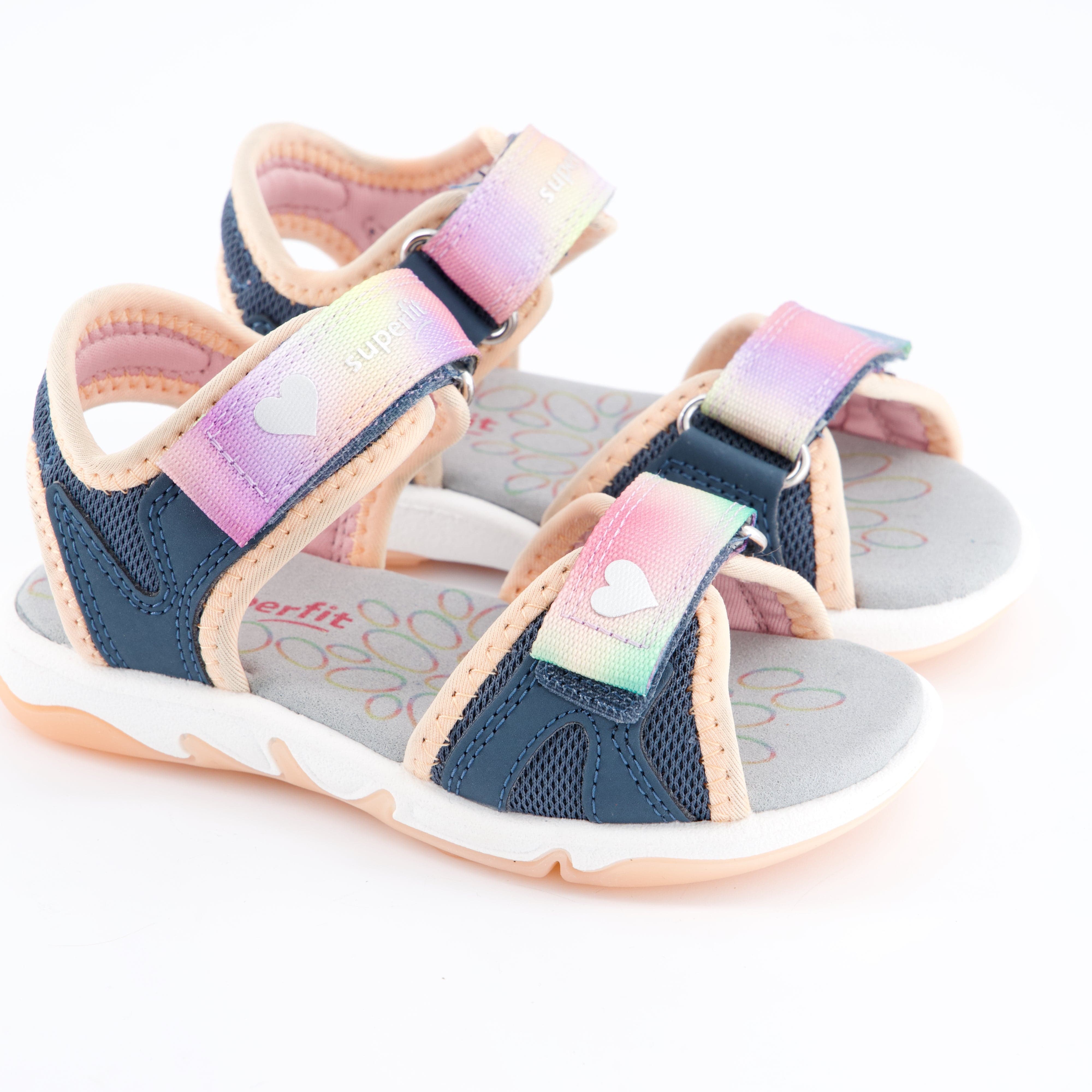 SUPERFIT Mädchenschuhe - Sandale, Sandale Pebbles
