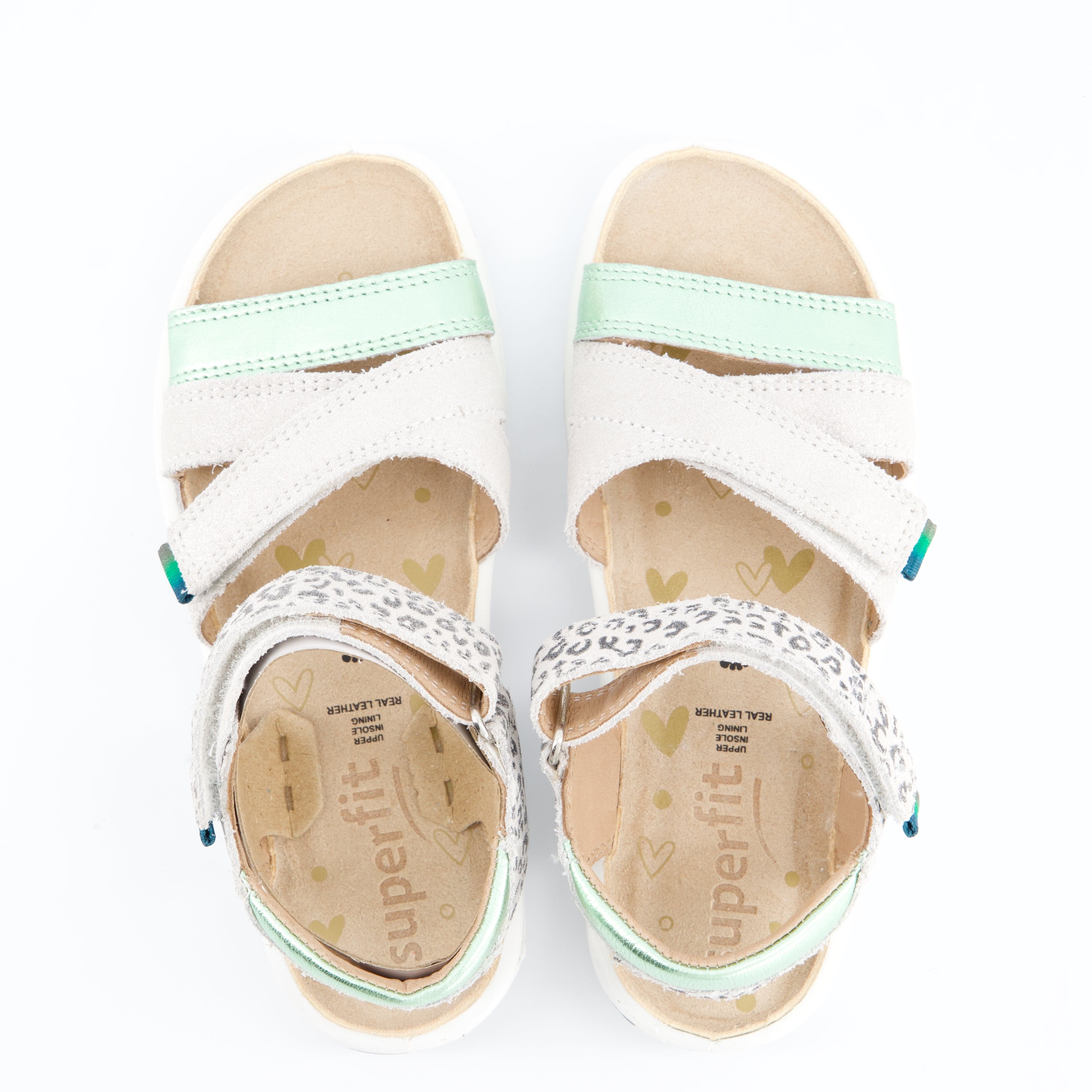 SUPERFIT Mädchenschuhe - Sandale, Sandale SPARKLE