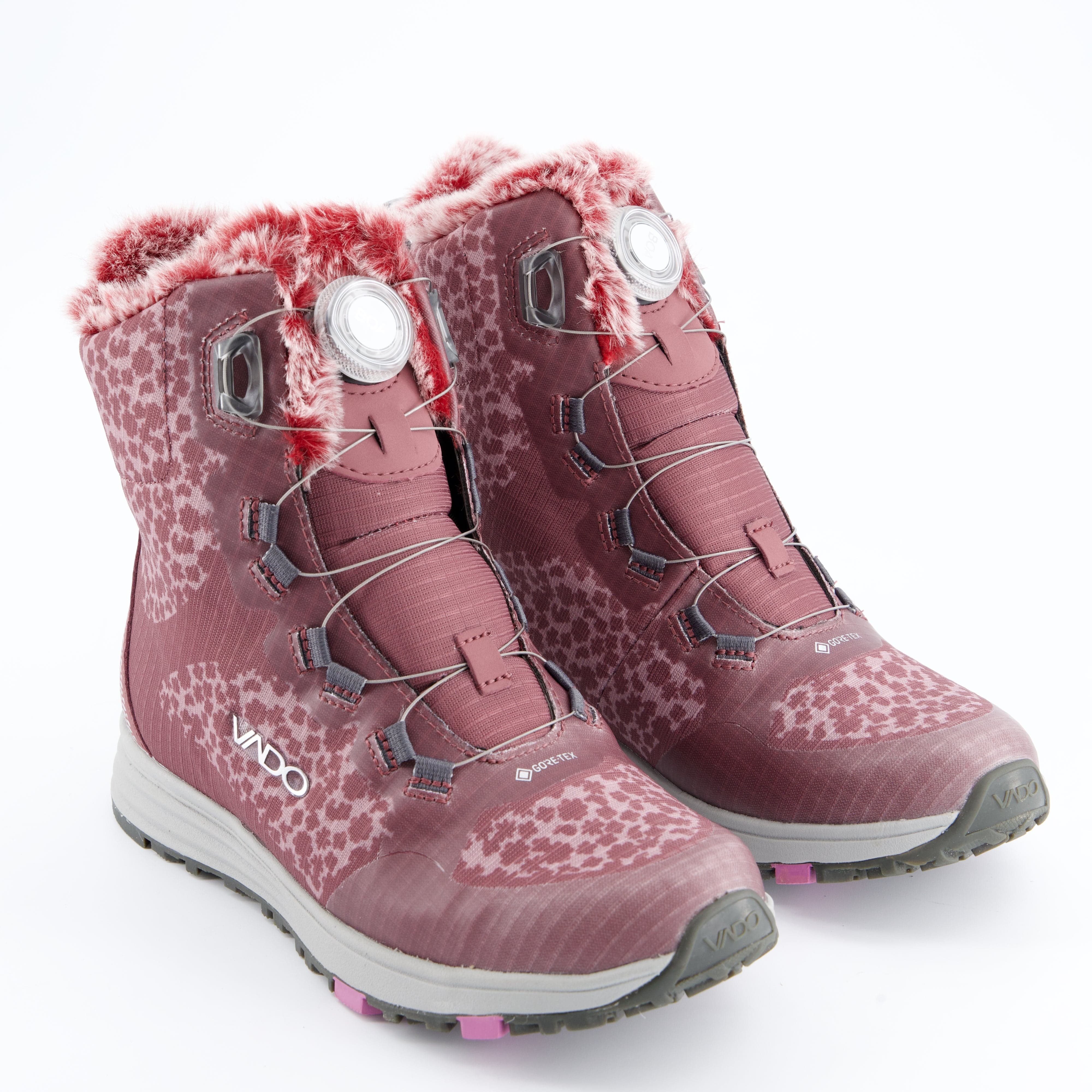 VADO Mädchenschuhe - Winterstiefel Winterstiefel Snow high Boa GTX