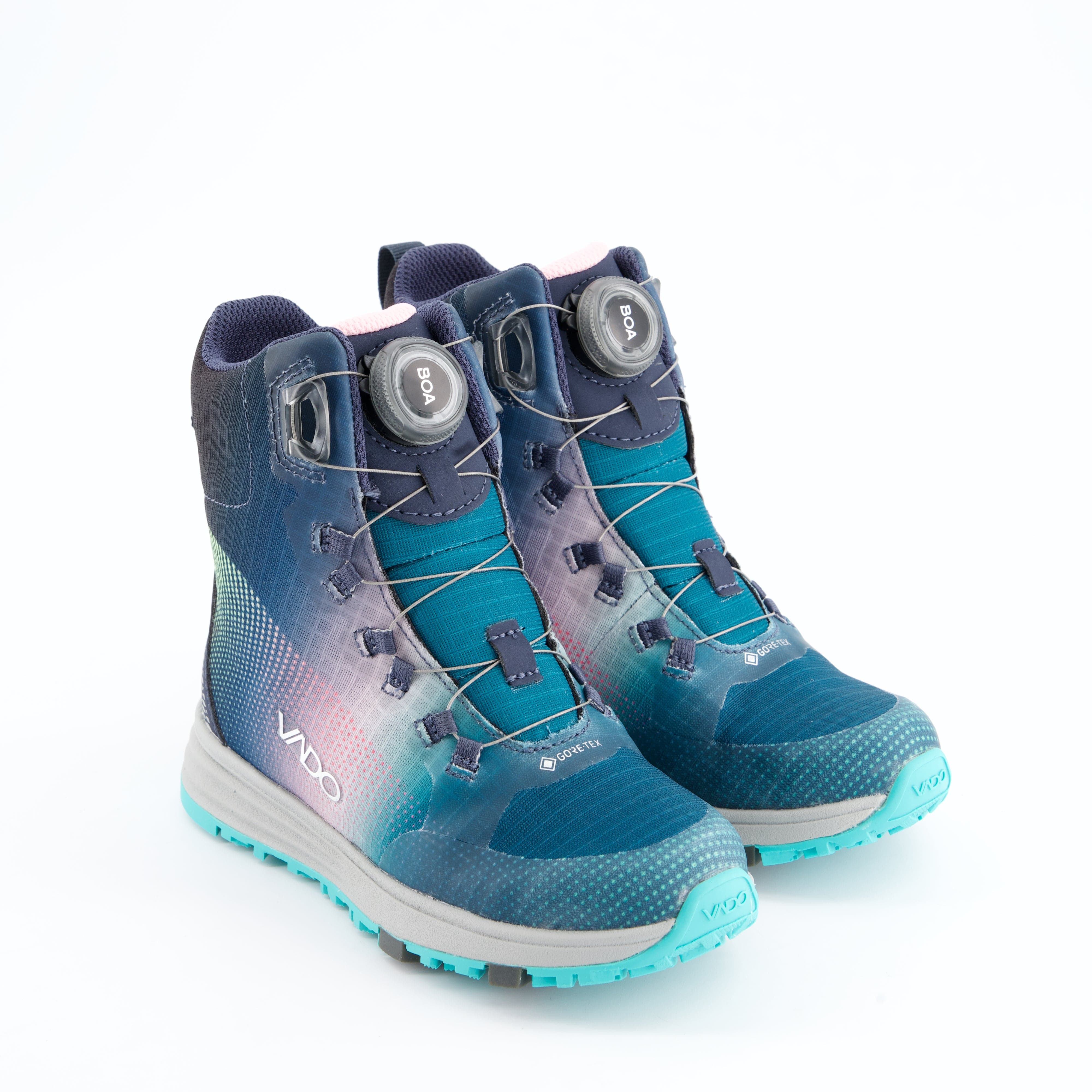VADO Mädchenschuhe - Winterstiefel Winterstiefel Wendy High Boa GTX