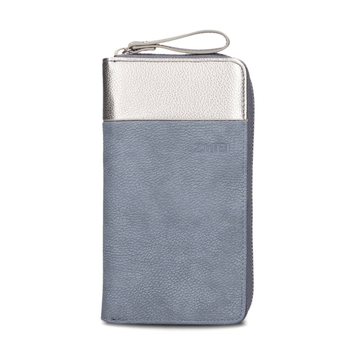 ZWEI Damenschuhe - Tasche Stk. Tasche EVA Wallet EV2 nubuk-sky