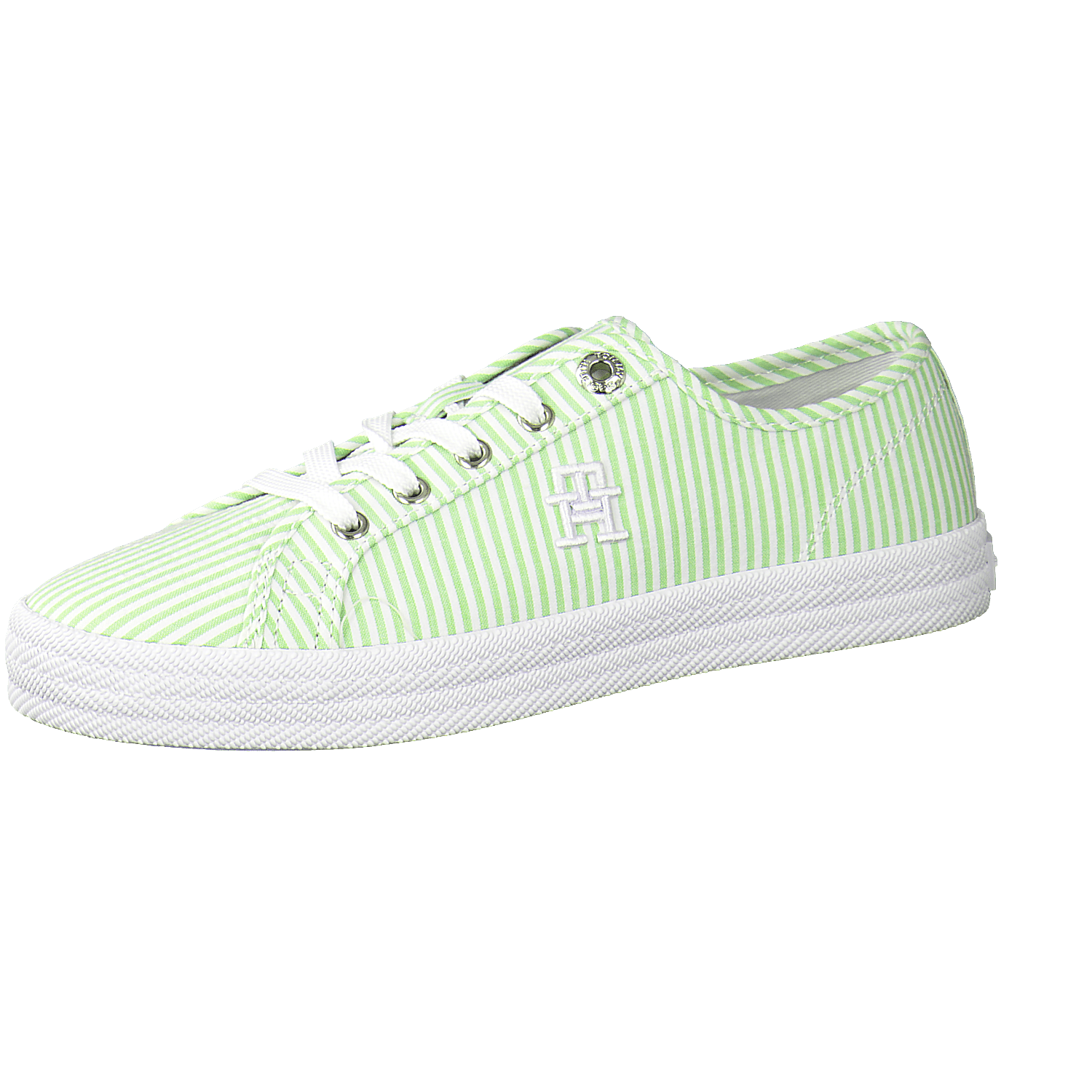 HILFIGER Damenschuhe - Schnürschuhe, Schnürschuhe Ess Sneaker Seersucker