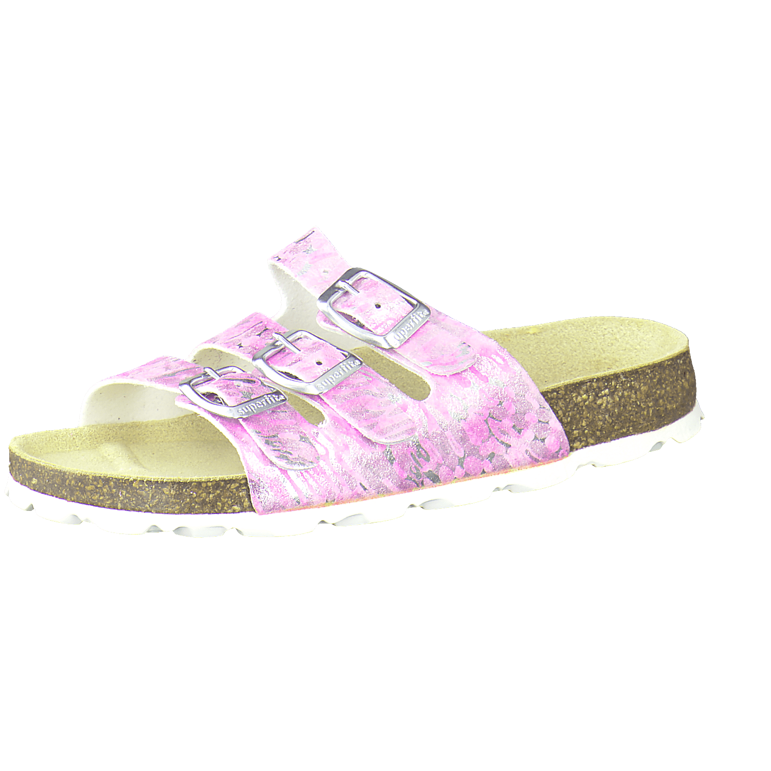 SUPERFIT Mädchenschuhe - Hausschuh, Hausschuh Fussbettpantoffel
